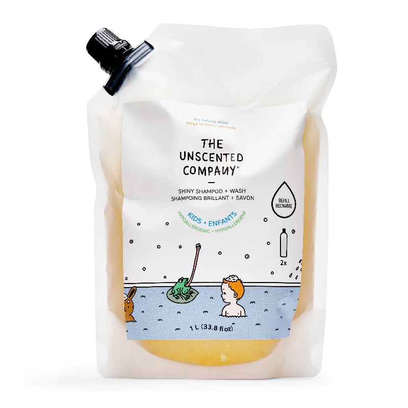 Shiny Shampoo + Wash - 1L Refill Bag