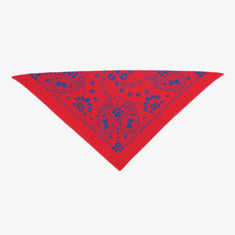 Insect Shield Paisley Flea & Tick Bandana For Dogs (Poppy)