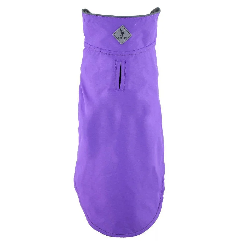 Apex Purple Nylon Dog Jacket