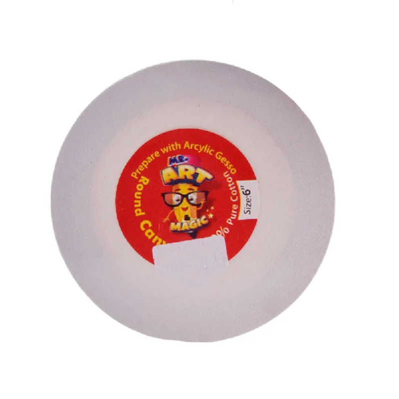 3206 MR.ART MAGIC ROUND CANVAS 6 INCH