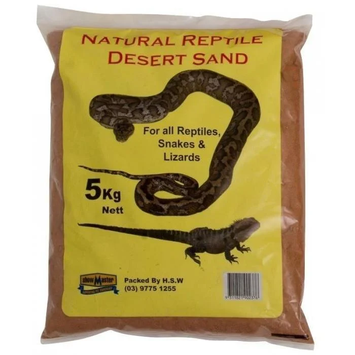 Showmaster 5kg Central Austalia Reptile Sand