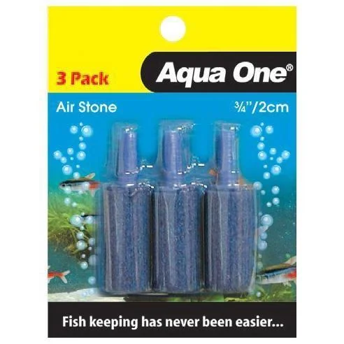 Aqua One Air Stone 2cm 3 Pack