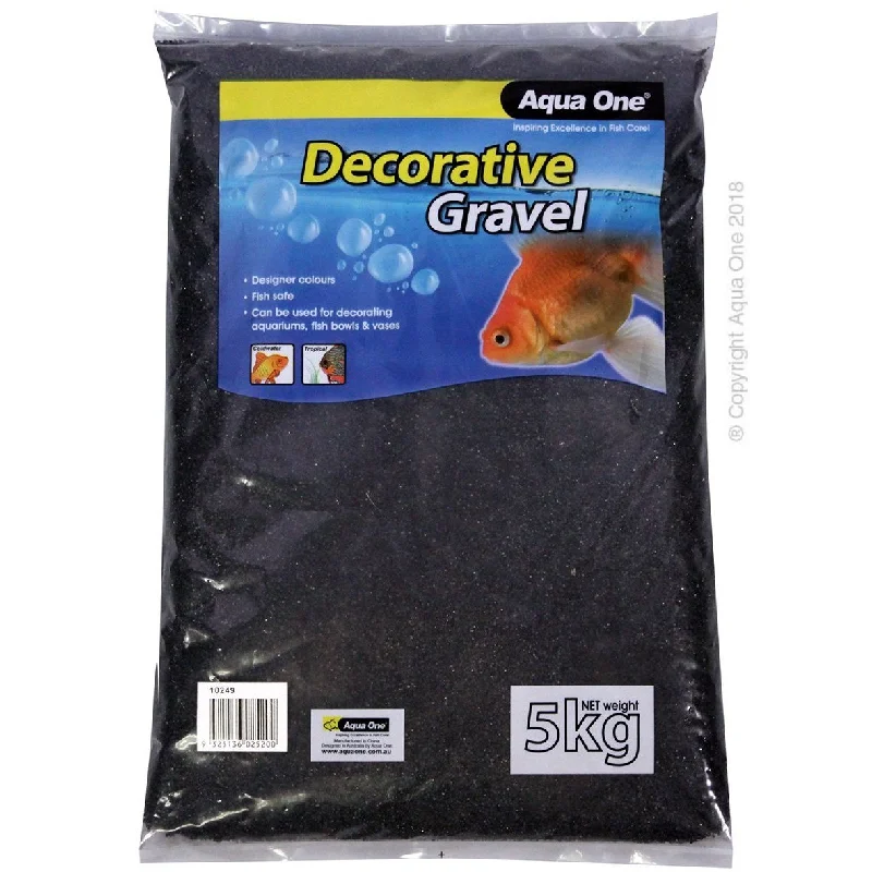 Aqua One Gravel Black Silica 5kg