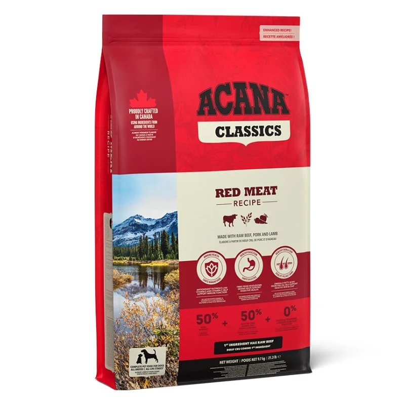 ACANA Dog Classics Red Meat Recipe