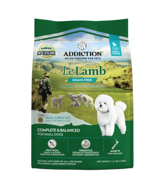 Addiction Dry Dog Food (Le Lamb For Small Dogs)