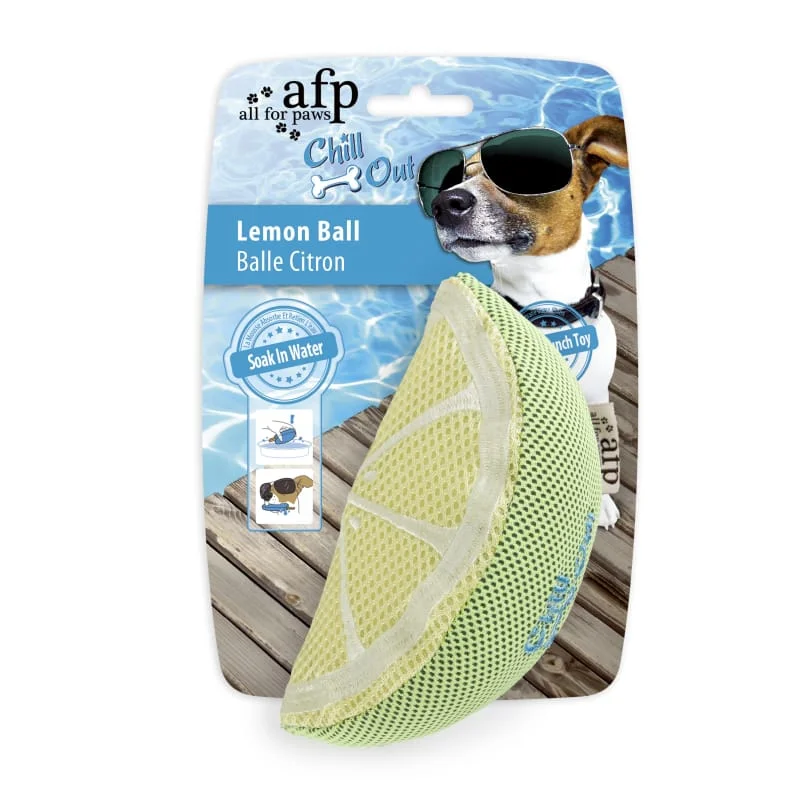 [20% OFF] All For Paws Chill Out Lemon Slice Dog Toy