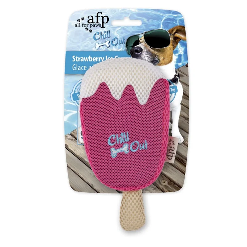 [20% OFF] All For Paws Chill Out Strawbery Ice Cream Dog Toy