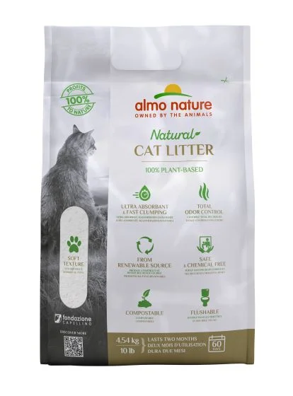 Almo Nature - Clumping Plant Based Cat Litter