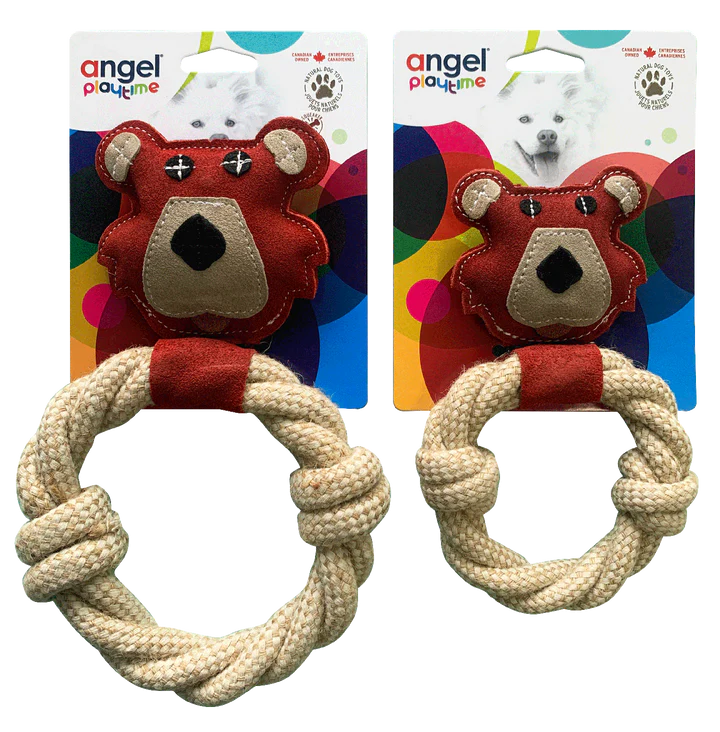 Angel Playtime - Bear Rope Toy