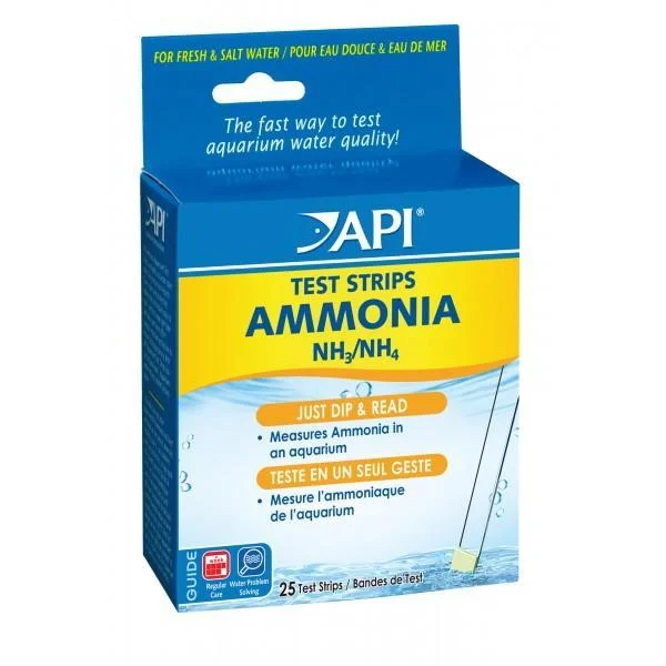 API Quick Test Strip Ammonia