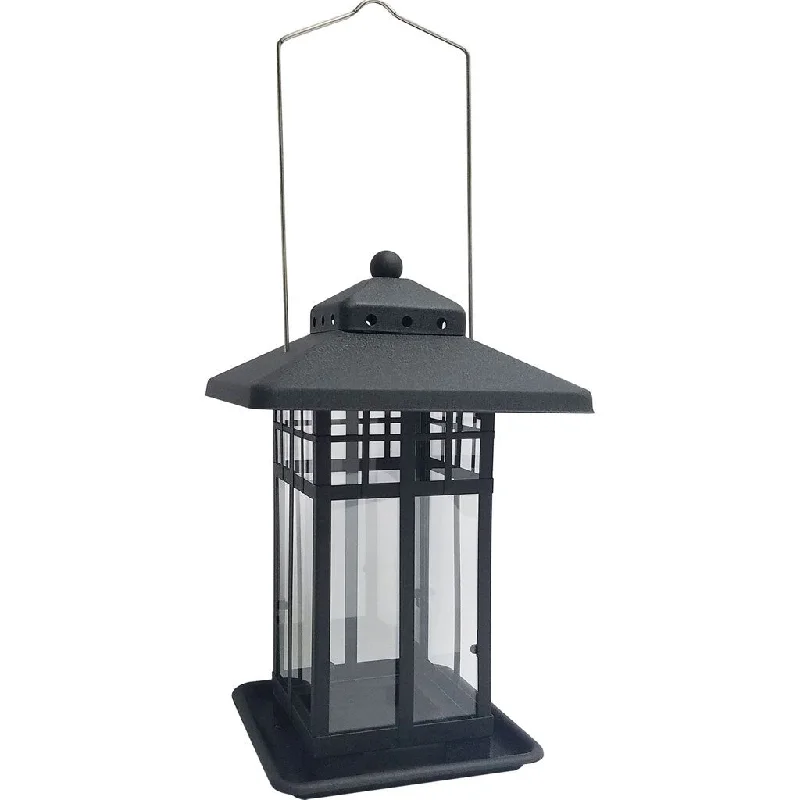 Audubon Mission Metal Lantern Seed Feeder