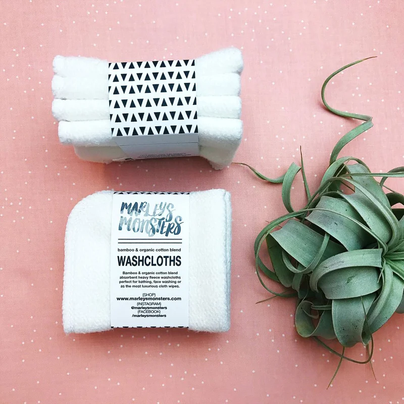 Bamboo Washcloths Set