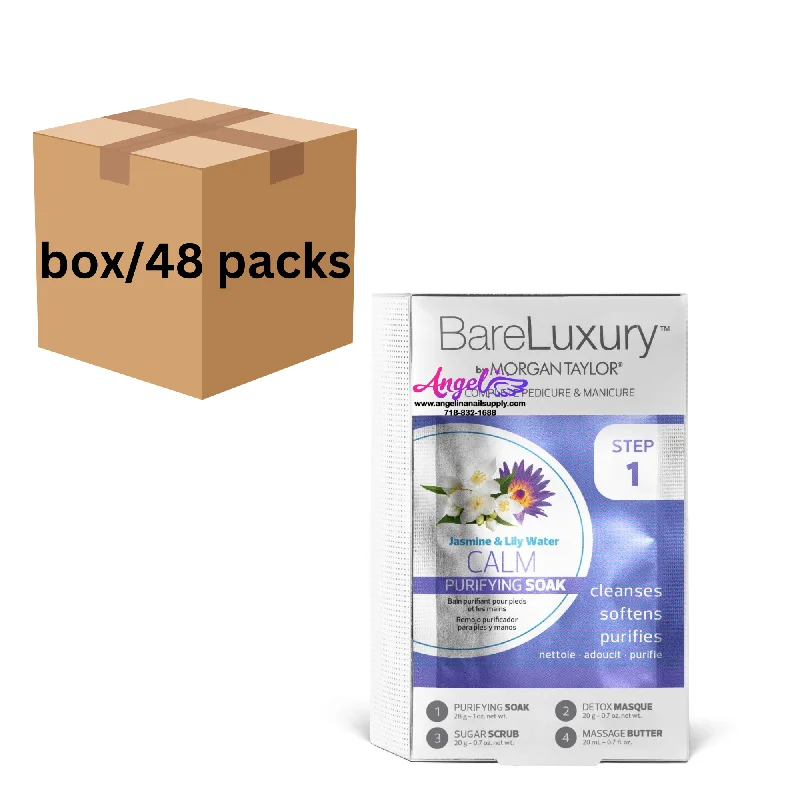 Bare Luxury 4 in 1 Spa | Box 48 pcs | Jasmine & Lily Water