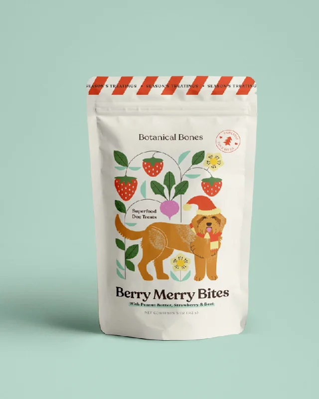 Berry Merry Bites Holiday Dog Treats