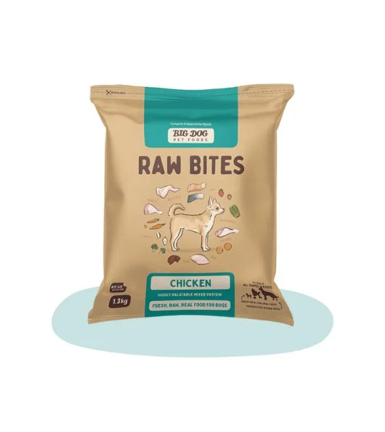 Big Dog Barf Raw Dog Food (Chicken Raw Bites)