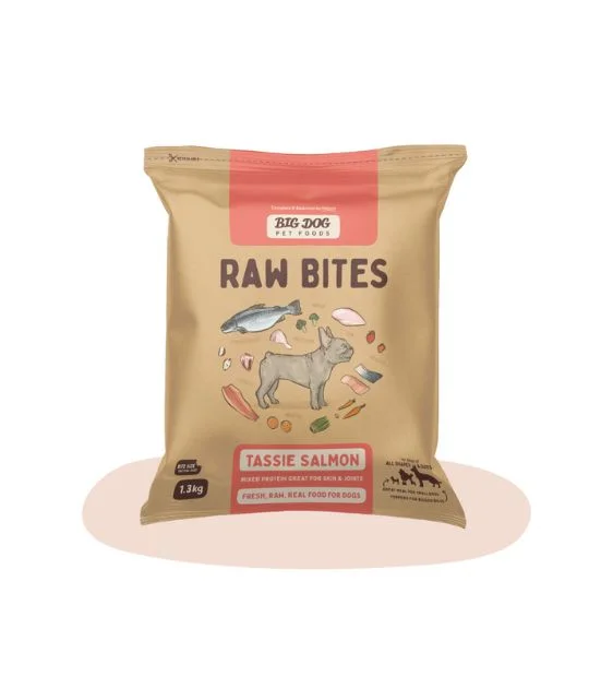 Big Dog Barf Raw Dog Food (Salmon Raw Bites)