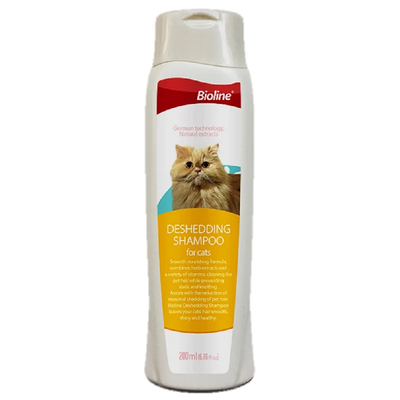 Bioline Deshedding Cat Shampoo 200ml price 6-pcs