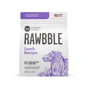 Bixbi Rawbble Dog Freeze Dried Lamb