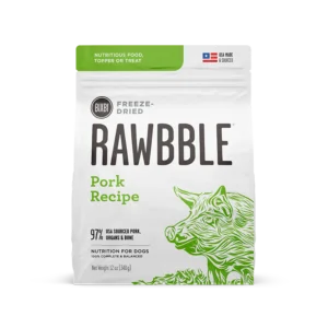 Bixbi Rawbble Dog Freeze Dried Pork