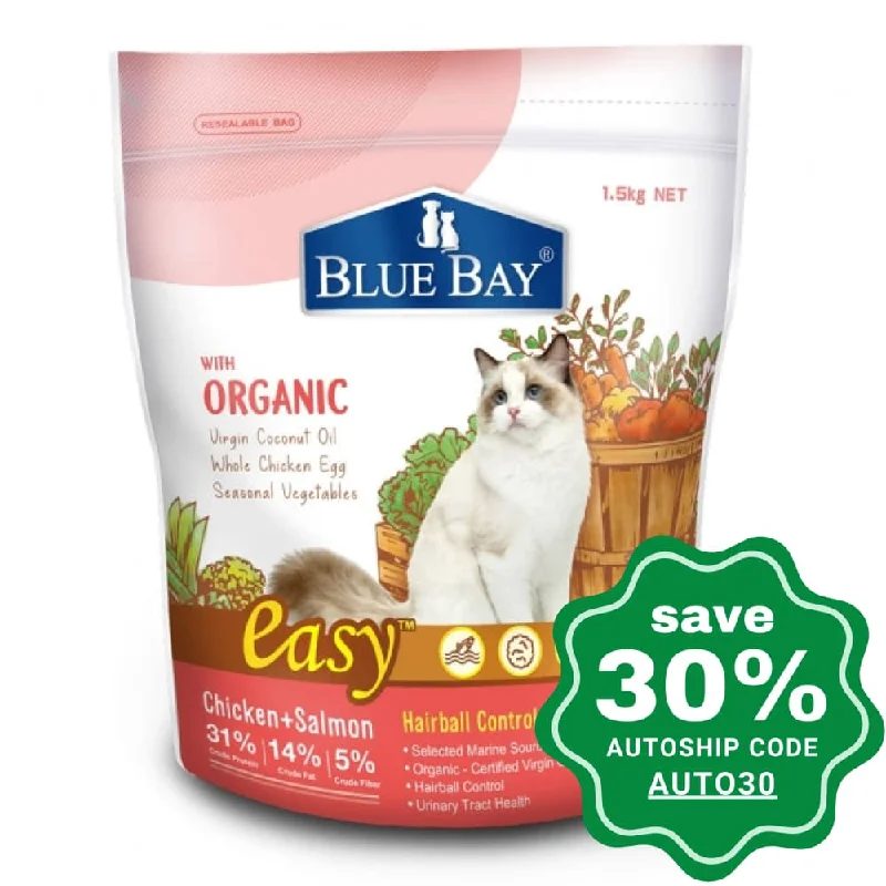 Blue Bay - Dry Cat Food - EASY Hairball Control Formula - 8KG