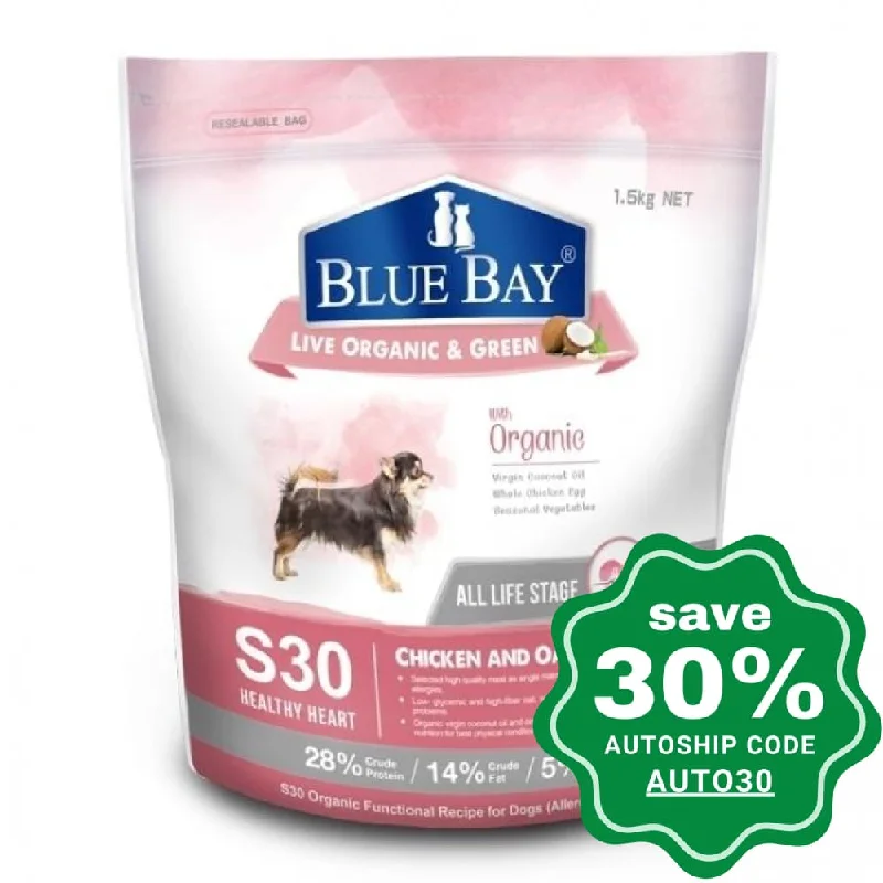 Blue Bay - Dry Dog Food - Chicken & Oat Formula - Healthy Heart - 1.5KG