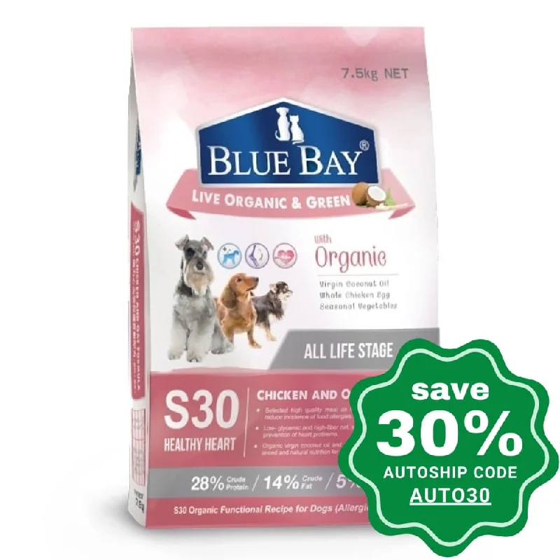 Blue Bay - Dry Dog Food - Chicken & Oat Formula - Healthy Heart - 7.5KG