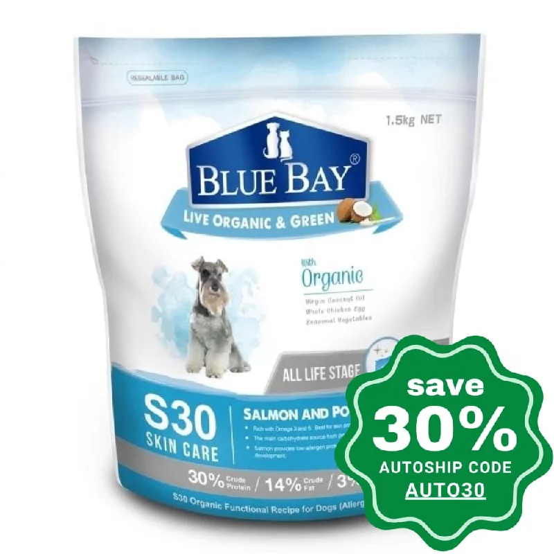 Blue Bay - Dry Dog Food - Salmon and Potato Formula - Allergic Proof - 1.5KG