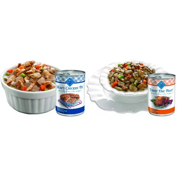 Blue Buffalo Family Favorite Recipe Canned Dog Food, 2 flavours, 12.5oz