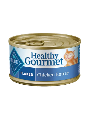 Blue Buffalo Healthy Gourmet Canned Cat Food; 2 flavours