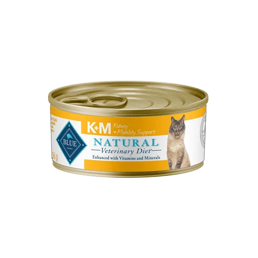 Blue Buffalo BLUE Natural Veterinary Diet K+M Kidney + Mobility Support Wet Cat Food