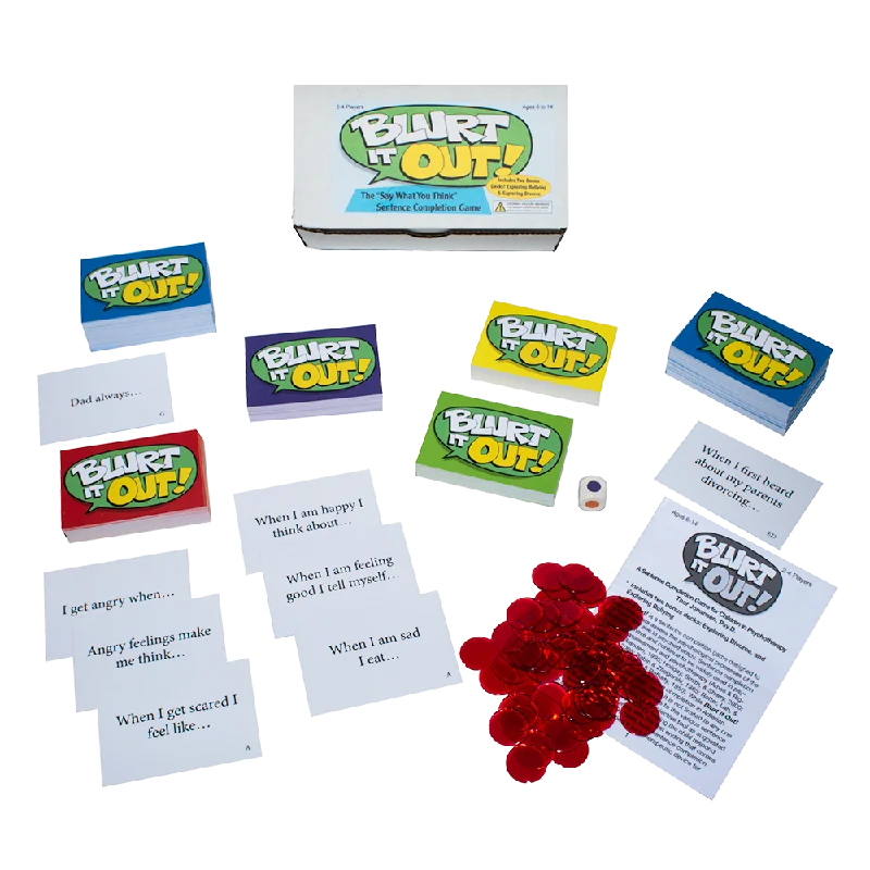 Blurt It Out! The "Say What You Think" Sentence Completion Game