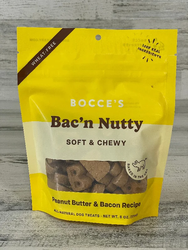 Bocce’s Bakery Bac’n Nutty Soft & Chewy Treats