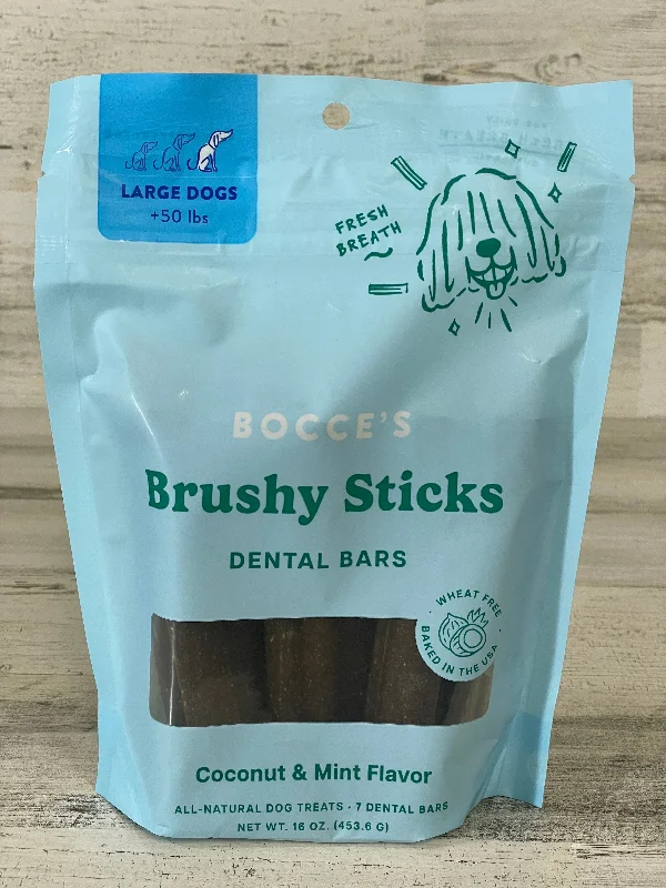 Bocce’s Bakery Brushy Dental Sticks Large