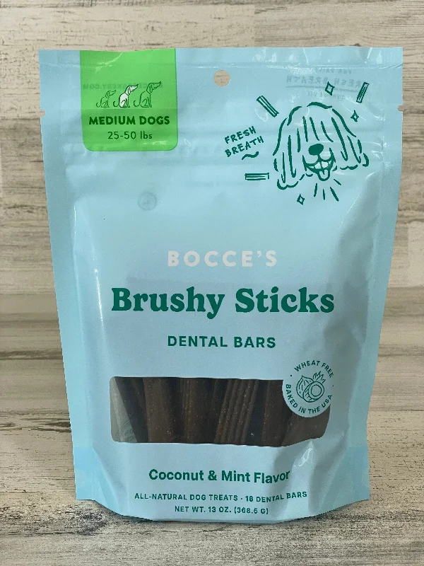 Bocce’s Bakery Brushy Dental Sticks Medium