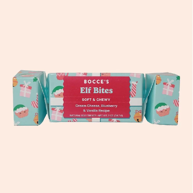 Elf Bites Cream Cheese, Blueberries & Vanilla Dog Crunchy Treats