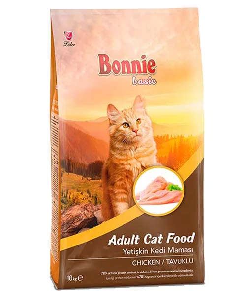 BONNIE DRY CAT FOOD CHICKEN 10KG