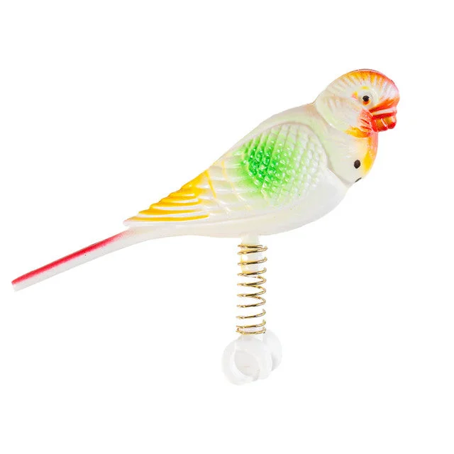 Boredom Breaker - Budgie/Parakeet On Spring