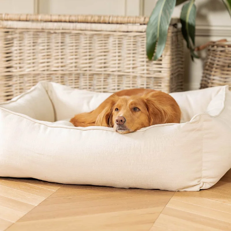 Box Bed in Savanna Bone by Lords & Labradors