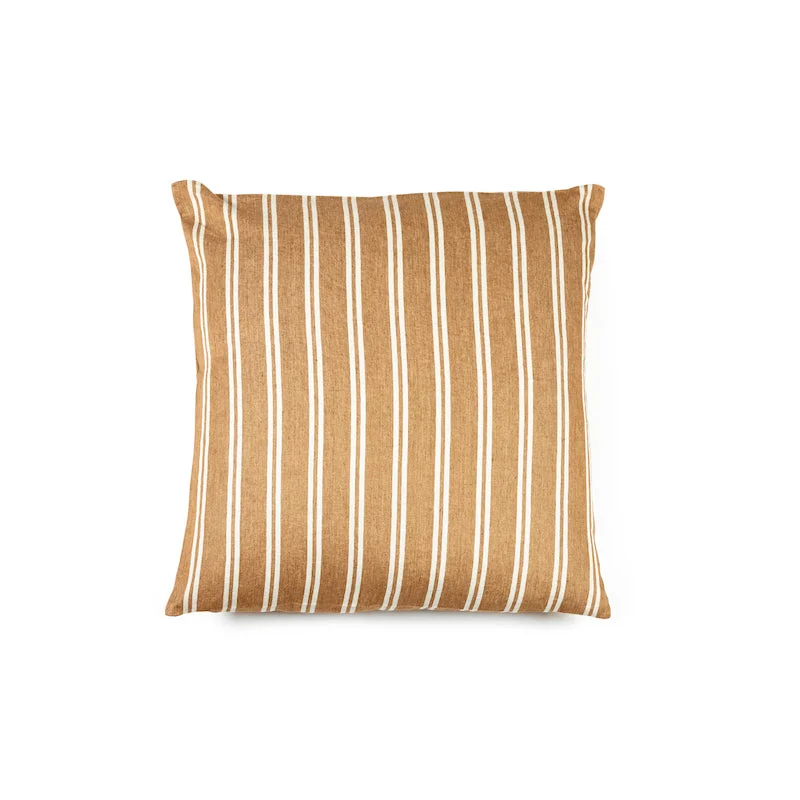 Canal Stripe Linen Pillow Sham