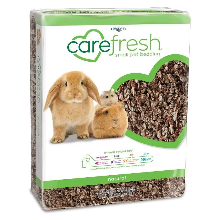 Carefresh Complete Comfort Care Natural Paper Small Pet Bedding 60 Litre