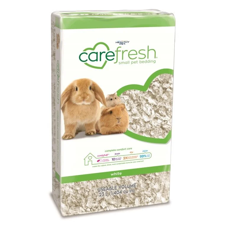 Carefresh Complete Comfort Care White Paper Small Pet Bedding 23 Litre