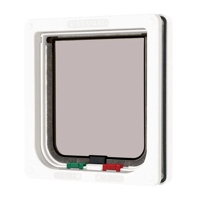 Cat Mate | Cat Flap | 4 Way Locking - Medium - White