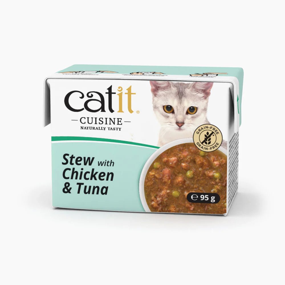 CATIT Cuisine Stew with Chicken and Tuna 95g