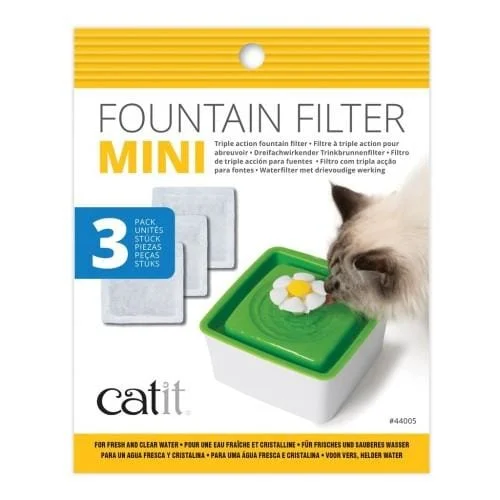 Catit Mini Fountain Filters 3 Packs