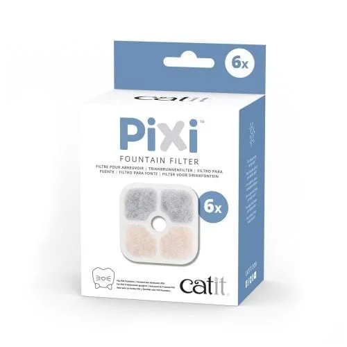 Catit PIXI Smart Fountain Filter 6 Packs