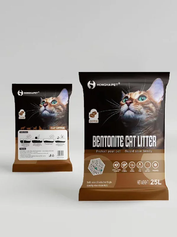 CATLITTER BENTONITE CAT LITTER COFFEE SCENT 20KG