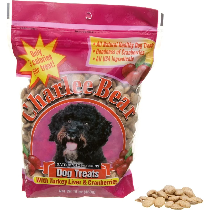 Charlee Bear Treats Turkey Liver & Cranberry