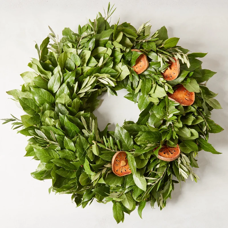 Fresh Citrus Sunrise Wreath