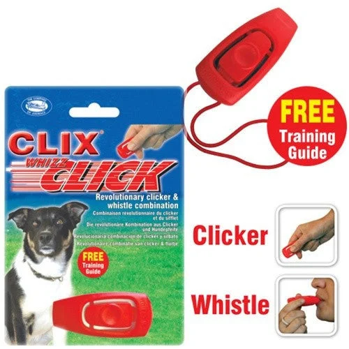 Clix Whizz Click Clicker / Whistle Combo