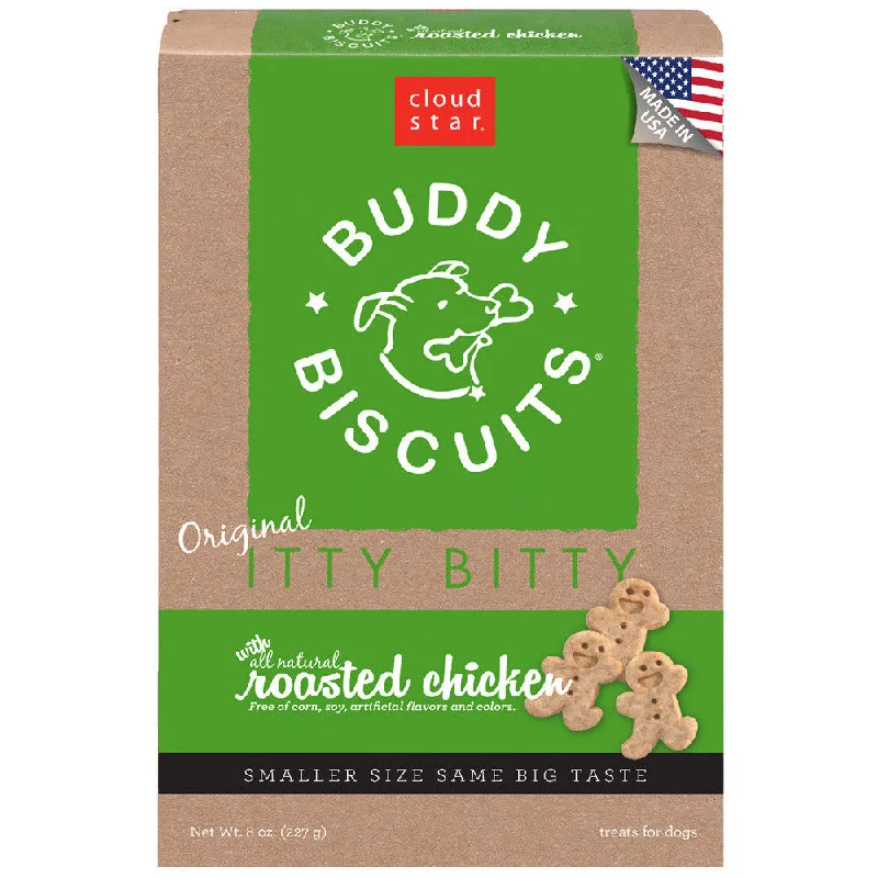 Cloud Star Itty Bitty Buddy Biscuits ; Available in 3 flavours